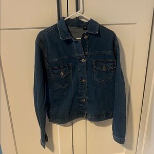 Dark Blue Denim Jean Jacket